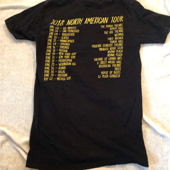 Eric Nam 2018 tour short sleeve tee, black t-shirt - Picture 8 of 11